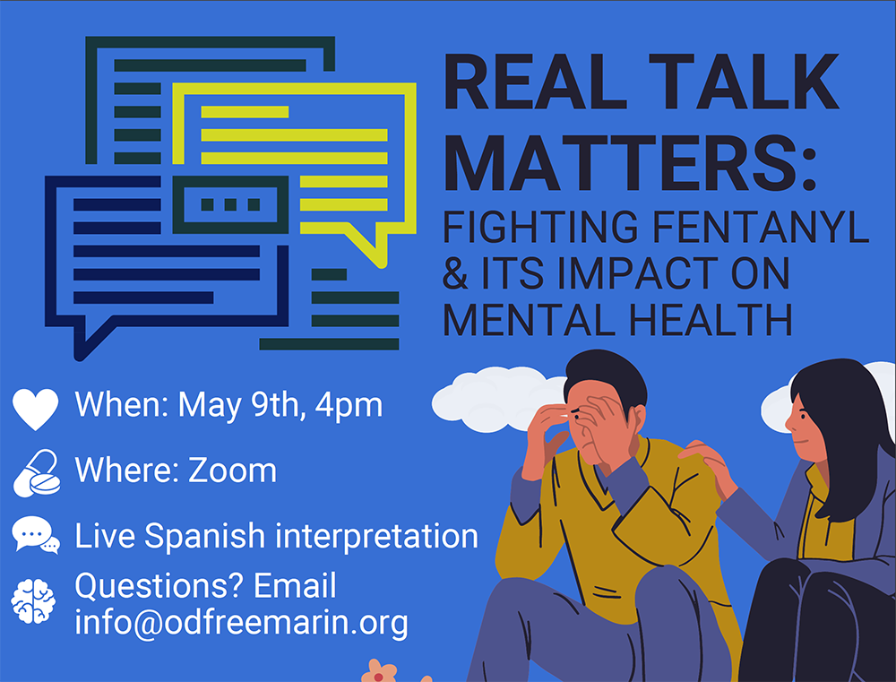 Real Talk Matters: Fighting Fentanyl and its Impact on Mental Health / May 9th @ 4pm
