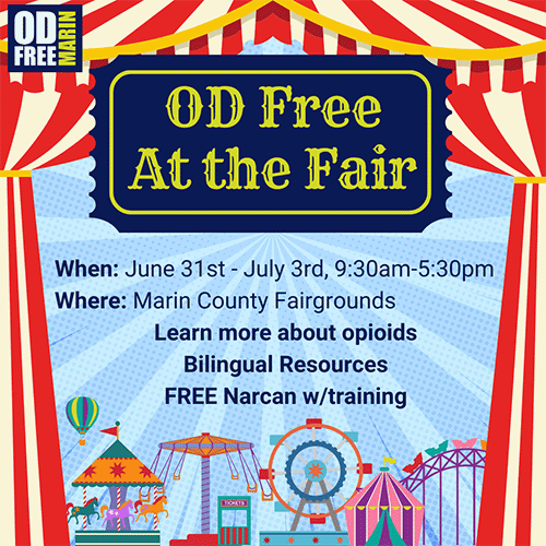 OD Free at the Fair June 30-July 4th / Free Narcan