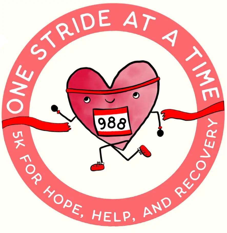One Stride at a Time: 5k for Hope, Help & Recovery logo
